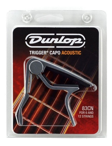Capotraste Dunlop Violao Guit Trigger Capo 83cn Made In Usa