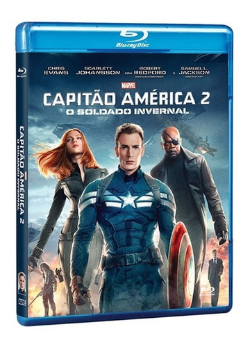 Blu-ray Capitão América 2 O Soldado Invernal - Lacrado
