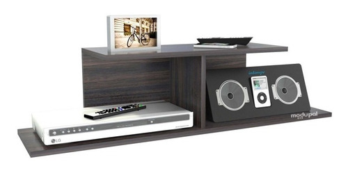 Estante Flotante De Melamina Para Radio - Dvd - Muebles