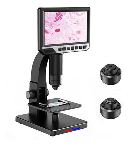 Microscopio Digital Óptico, Mxioc-001, 1 Pza, 7 Pulgadas Ips Color Gris