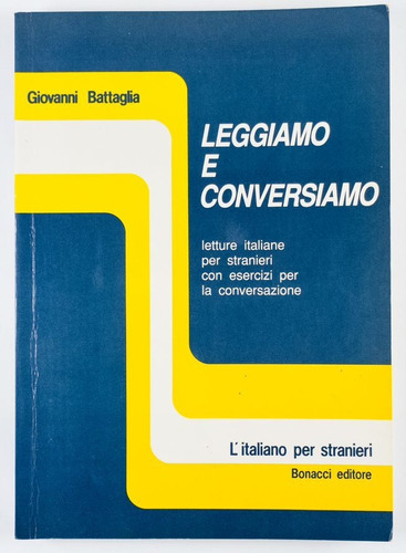 Livro Leggiamo E Conversiamo Giovanni Battaglia