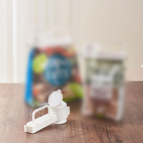Bolso De Alimentos Clip Ligero Práctico Con Mango 1 Pieza