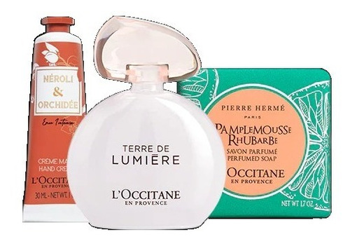 L'occitane - Kit Sabonete, Creme De Mãos E Perfume