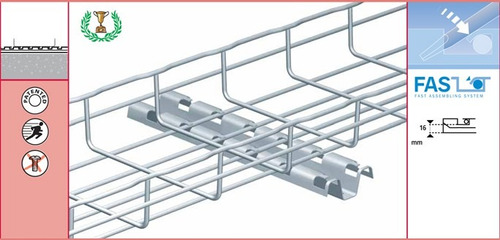 Perfil Universal Cablofil Rcsn 3000 Gs - Pieza 3 Metros