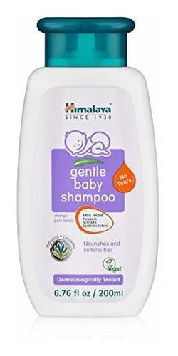 Himalaya Gentle Baby Shampoo, Libre De Sls, Parabenos Y Colo