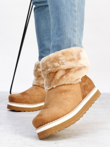 Pantubotas Mujer Rusa De Goma Eva Liviana Calentitas - Ferda