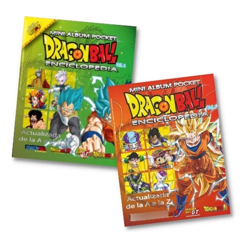 Mini Álbum Dragon Ball Pocket + Set Completo De Figuritas