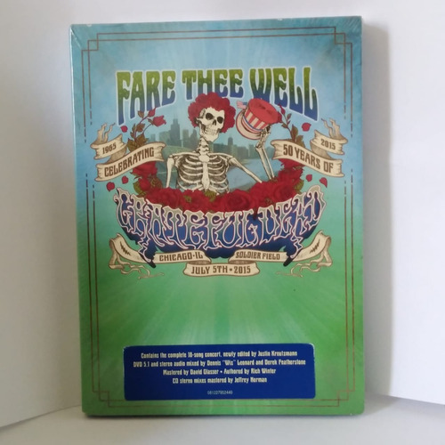 The Grateful Dead Fare Thee Well 3cd 2dvd Nuevo Eu