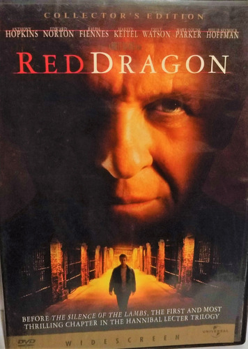 Red Dragon Import Movie Collectors Edition Anthony Hopkins