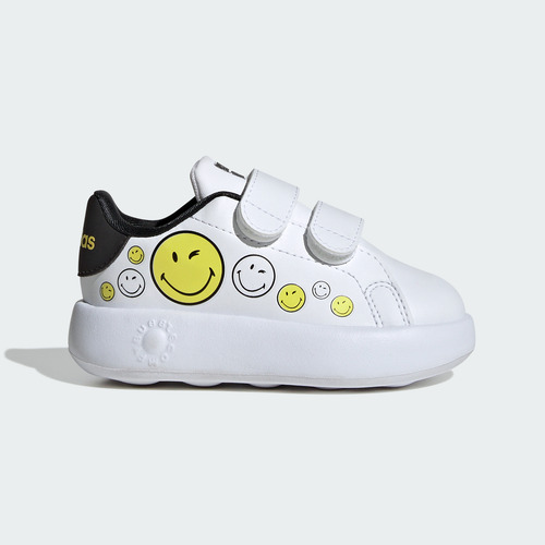 Tenis adidas Casual Smiley Advantage Niños Blanco Ih6257