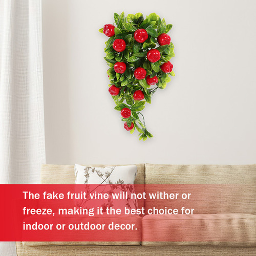 Adornos Colgantes Artificiales Con Forma De Fruta Simulada,