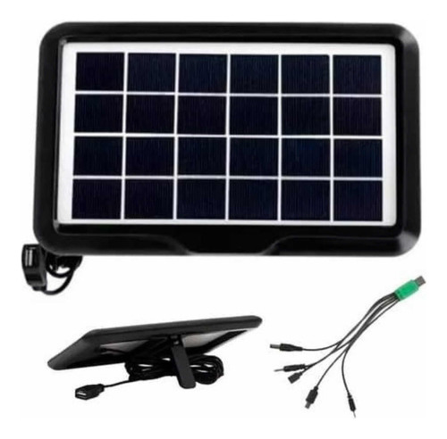Cargador Panel Solar Para Teléfono Y Radios 3,5w 1000v