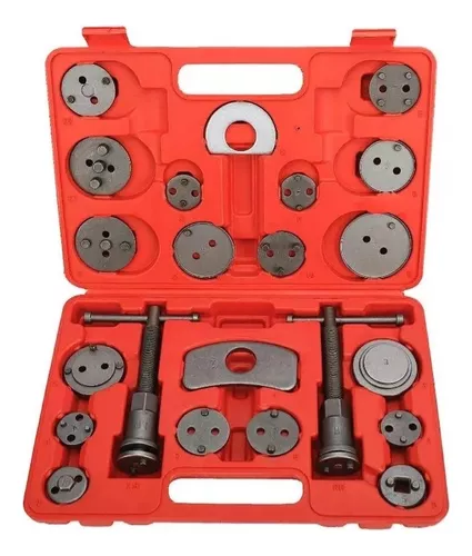 Kit Reposicionador Caliper Pistones De Freno 18 Pcs Mecánica