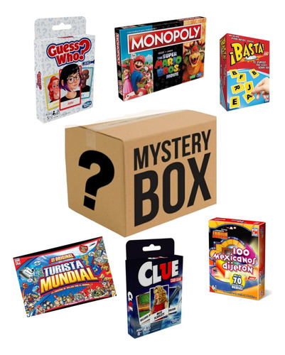 Pingüe Mystery Box Juegos De Mesa Para Toda La Familia