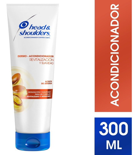  Acondicionador Head & Shoulders Aceite De Argán 300 Ml