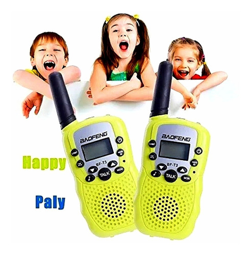 Byboo Baofeng T3 Walkie Talkies Para Niños Mini Radios Bidir