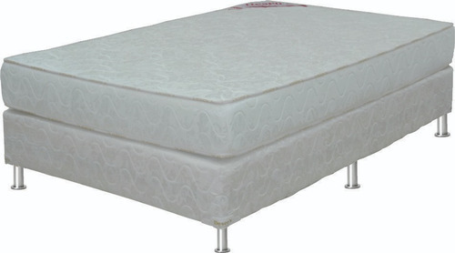 Sommier Deseo´s Plaza Y Media Espuma Aire 120x190x20 D26 Color Blanco