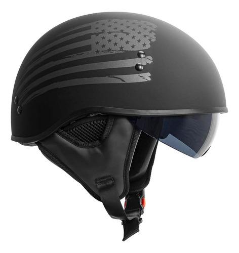 Casco Para Moto Torc T59 Motorcy Talla Xl Color Negro