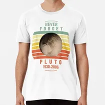 Comprar Remera Nunca Olvides Plutón Estilo Retro Ciencia Espacial Di