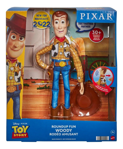 Figura Toy Story Woody Diversión De Rodeo Con Sonido Hjb42 