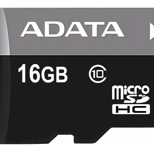 Imagen 1 de 4 de Memoria Flash Adata 16gb Microsdhc Clase 10 Con Adaptador