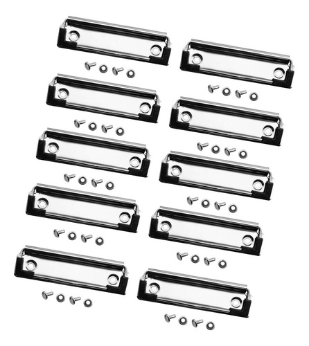 10x Clips Para Portapapeles Clips De Tablero De Archivos De