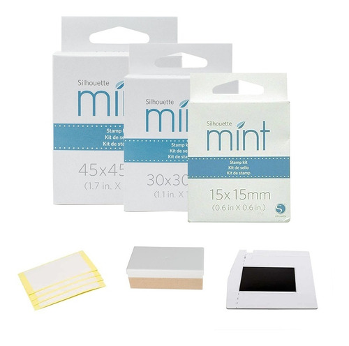 Kit De Sellos Estampa Para Silhouette Mint 45x90