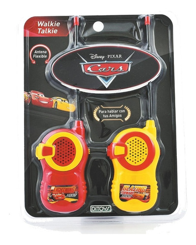 Walkie Talkies Cars Ditoys Juguete Infantil 