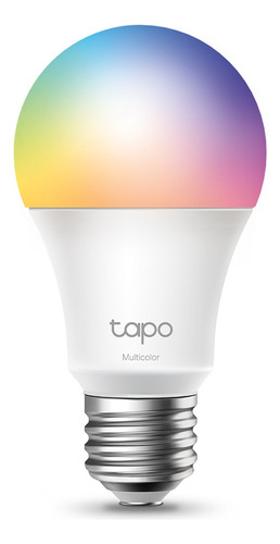 Lâmpada inteligente TP-Link Tapo L531e 800lm 60w Alexa 110v RGB