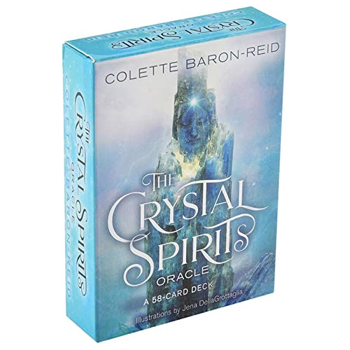 Juego De 58 Cartas De Adivinación The Crystal Spirits Oracle