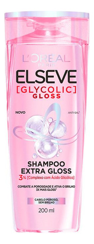 Shampoo Elseve Glycolic Gloss 200ml