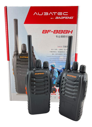 Set De 2 Radios Aubatec By Baofeng Bf-888h  Uhf 400-470 Mhz