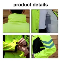 Comprar Conjunto De Chaquetas Verdes 2xl Para Hombre, Chubasquero Y