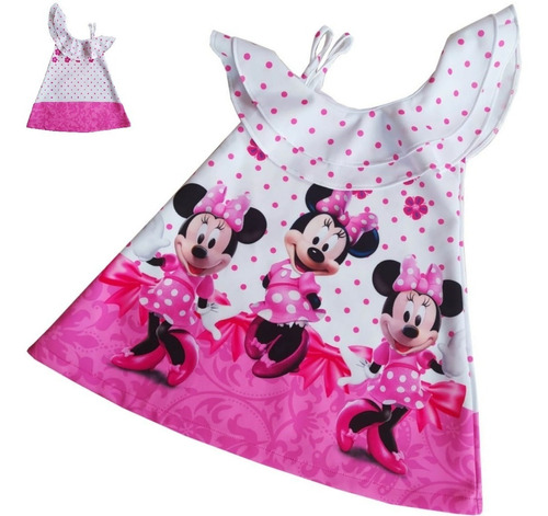 Vestido Con Bolero Minnie Mouse - Ig