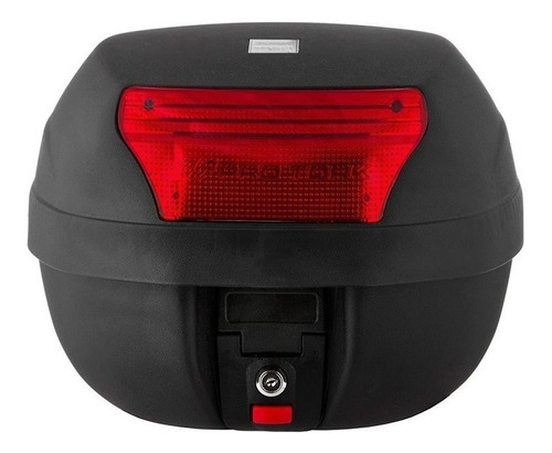 Baul Moto 28 L Reflector Rojo Pro Tork