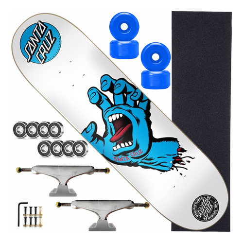 Skate Completo Profissional Santa Cruz Series Nova