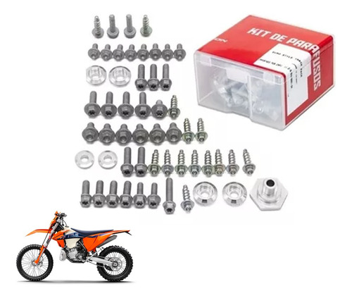 Kit Parafusos Carenagens Ktm Exc F 250 300 350 2017 A 2022