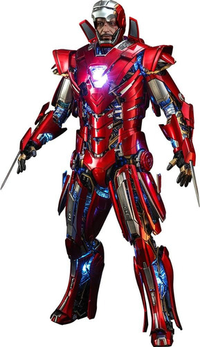 Figura Hot Toys Iron Man Mark Xxxiii (versão armadura Suit Up)