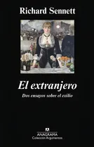 Comprar Libro El Extranjero - Richard Sennett - Anagrama