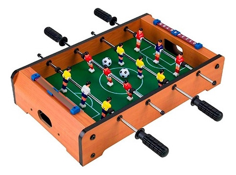 Juego Clásico De Madera: Futbol De Mesa