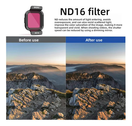 Conjunto De 6 Peças Filter Lens Drone Para Dji Flip