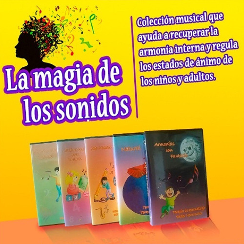 Imagen 1 de 2 de Musicoterapia  La Magia De Los Sonidos 
