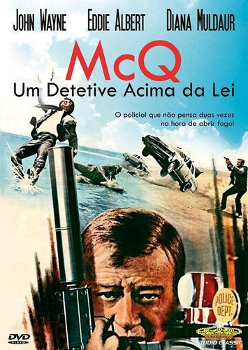 Mcq - Um Detetive Acima Da Lei - Dvd - John Wayne - Novo