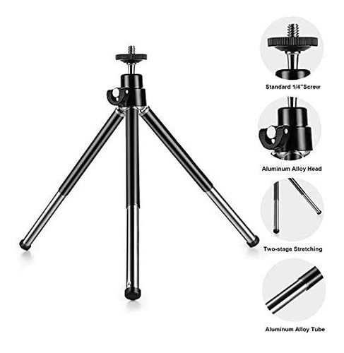 Mini Tripode Para Camara Telefono Soporte Extensible