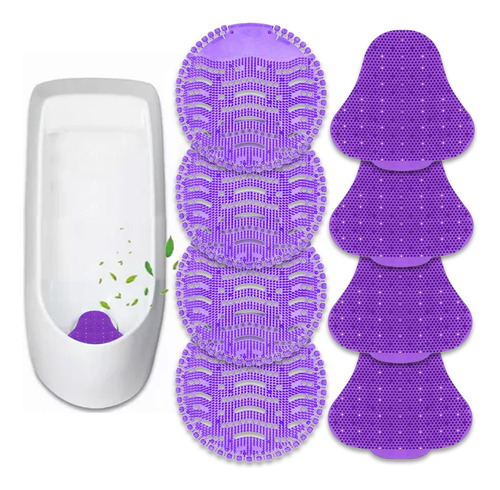 Tapete Para Baño Mingitorio Anti-salpicaduras Con Aroma,8pzs