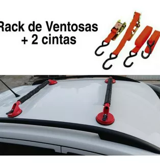 Rack Ventosa Para Planchas Caiaques + 2 Cintas - Promoção