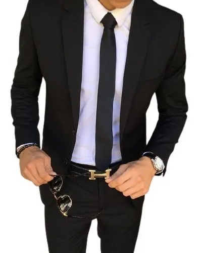 Terno Slim Masculino - Kit Completo Slim - Corte Italiano