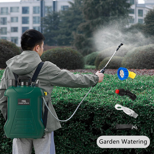 Sprayer Eléctrico De Césped Potente 15 L, Espacio De Verde