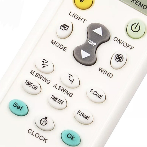 Kit 2 Controle Remoto Universal Ar Condicionado Todo Modelo