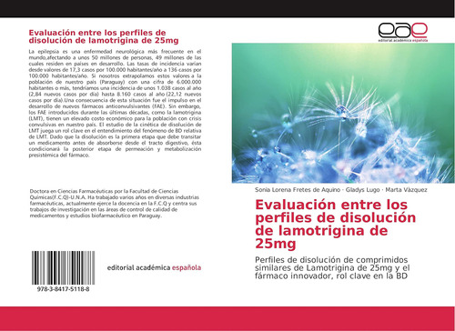 Libro: Evaluación Entre Los Perfiles De Disolución De Lamotr